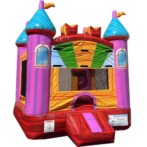 Pink-Princess-Palace-Bounce-House